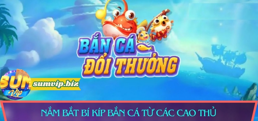 Nắm bắt bí kíp bắn cá từ các cao thủ