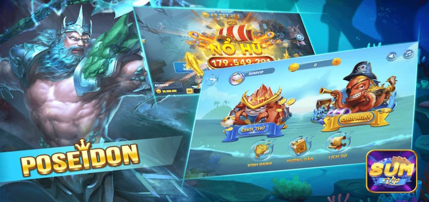 Nhiều tựa game vô cùng sống động từ thương hiệu Sumvip