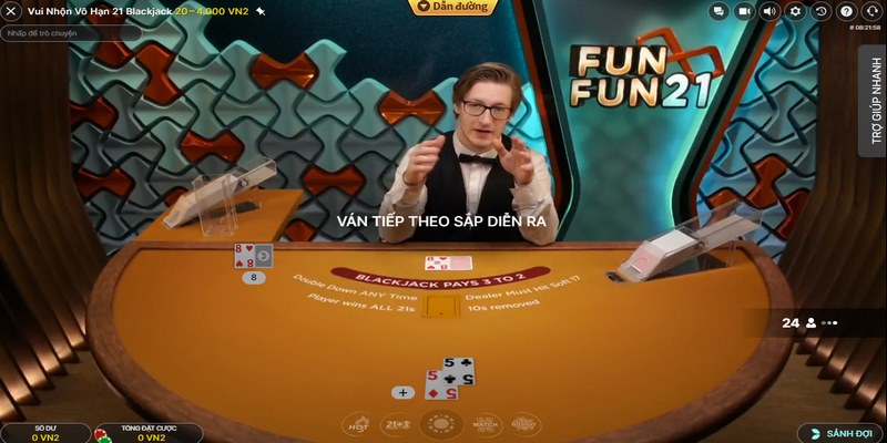 Bạn sẽ quyết định rút thêm hoặc dừng lại khi chơi blackjack
