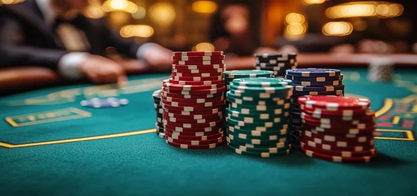 Chip Casino đánh bài được sử dụng trong các tựa game cờ bạc nổi tiếng