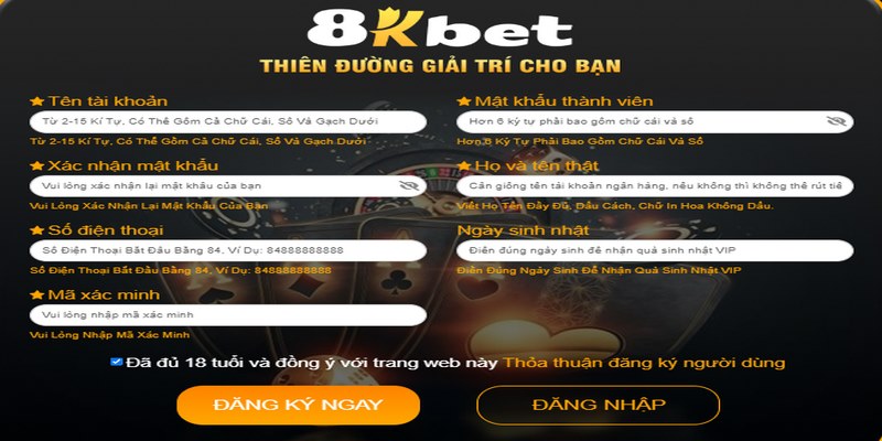 Nhập thông tin đầy đủ