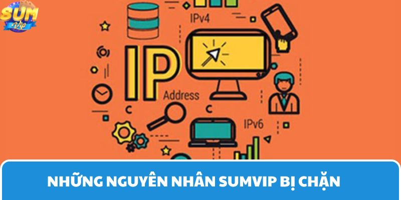 Việc truy cập vào website giả mạo làm Sumvip bị chặn